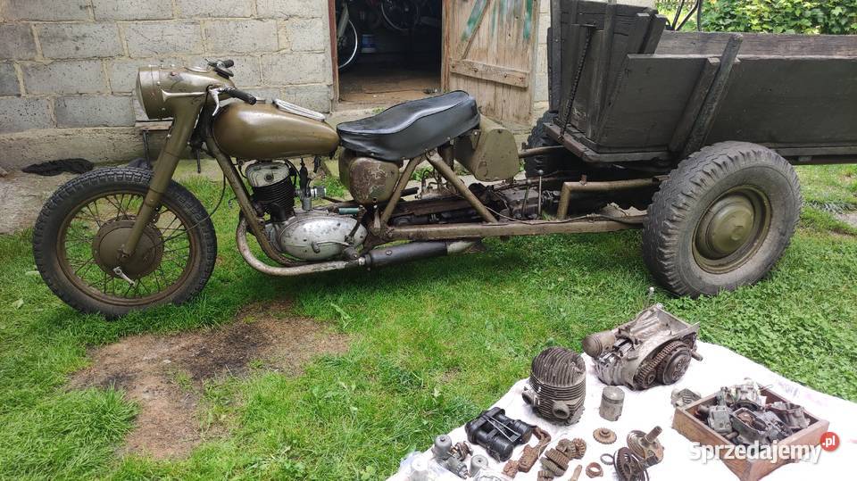 Trójkołowiec z silnikiem Iża 49 350 Przemyśl sprzedam