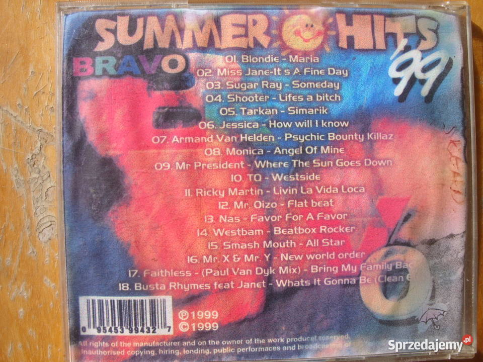 pŁYTA CD BRAVO SUMMER HITS 99 1999 Wołów