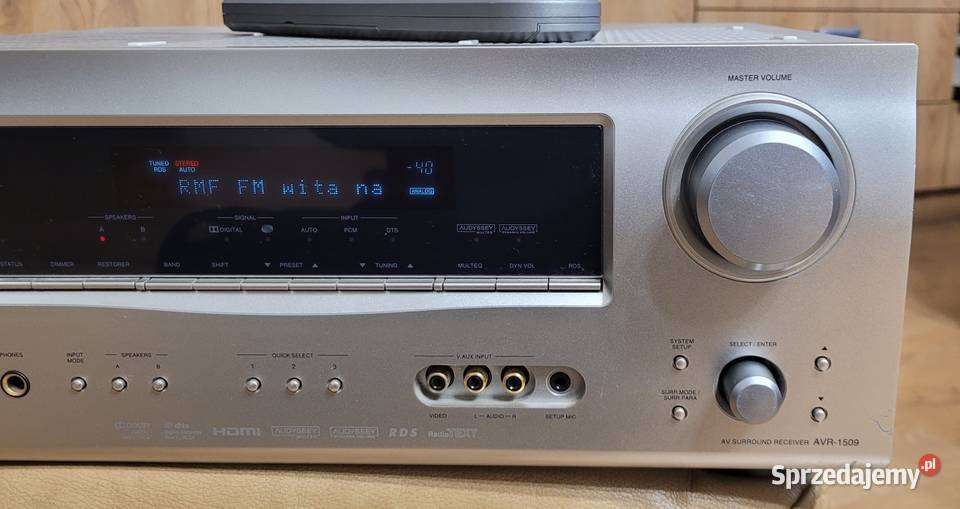 Denon AVR1509 amplituner 51 HDMI z oryginalnym małopolskie Zalesie Golczowskie
