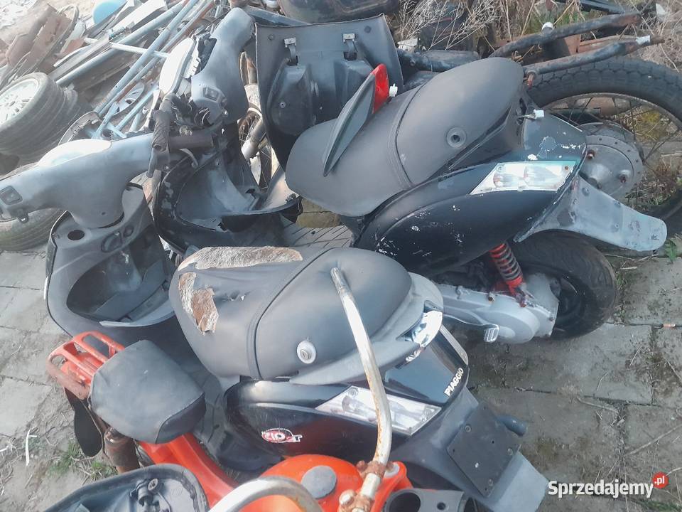 Skutery piaggi aprilia 50 125 kilka sztuk Motocykle, skutery, quady świętokrzyskie Mirzec sprzedam