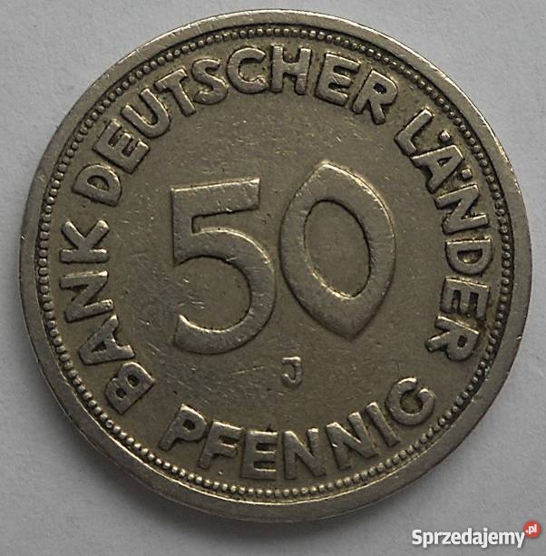 NIEMCY50 PFENINNG1949 rJCOPPERNIKIEL Legionowo