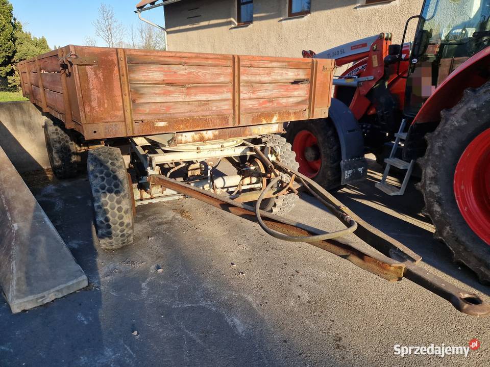 Przyczepa rolnicza wywrotka hl 6011 bss brandys