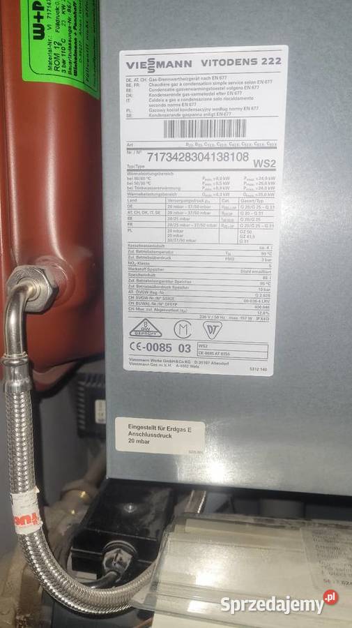 Piec gazowy kondensacyjny Viessmann Vitodens 222 Nadarzyn