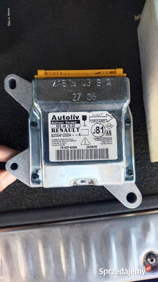 Renault Espace IV moduł poduszek nowy osobowe Wyposażenie wnętrza małopolskie