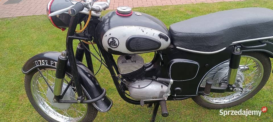 Motocykl SHL 175 33000km Wolsztyn sprzedam