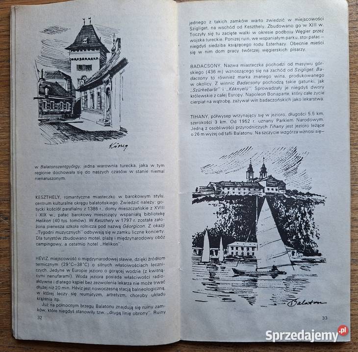 Zwiedzamy Węgry Krystyna Boglar informator Kraków sprzedam