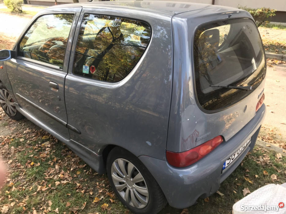 Fiat Seicento 900 GAZ lpg sporting benzyna+LPG Tychy