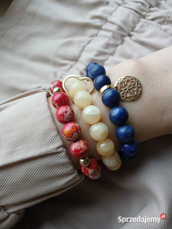 Bransoletki damskie JaspisLapis lazuliNefryt Bransoletki Kielce