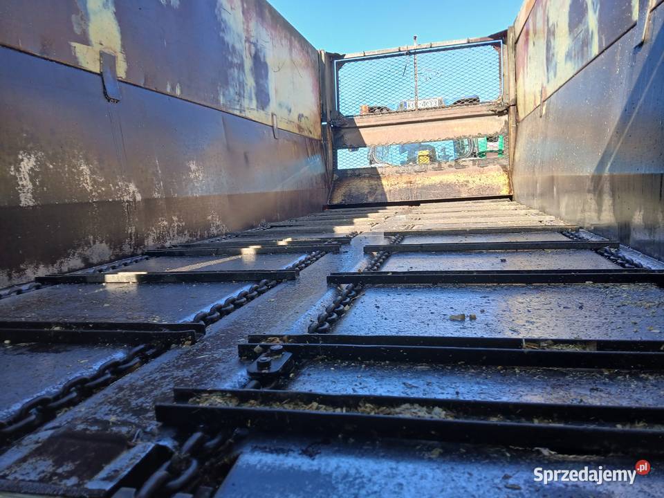 Przyczepa rozrzutnik objetosciowa agrimat t120 małopolskie Skała