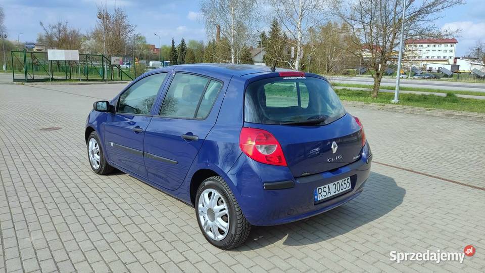 Renault Clio III 2007r 12 16v Klimatyzacja 198000km podkarpackie