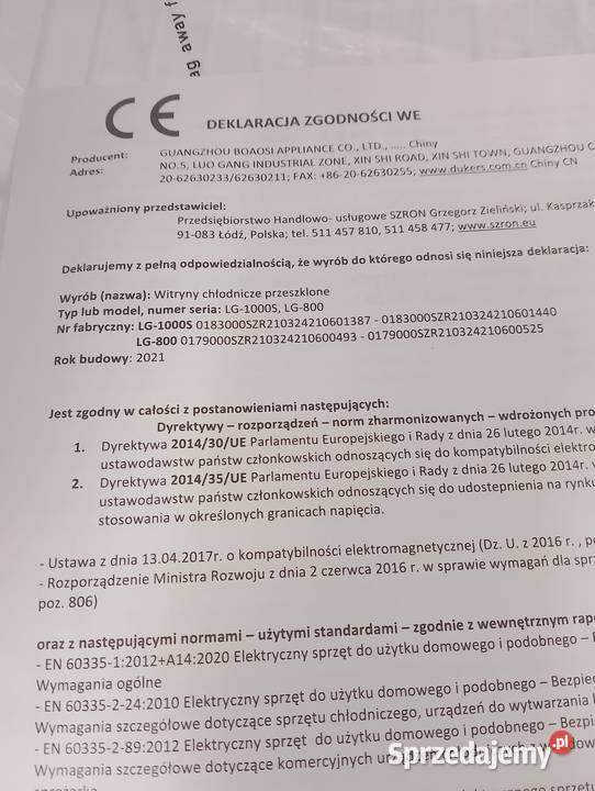 Witryna na butelki Szron 2drzw LG800 Wrocław