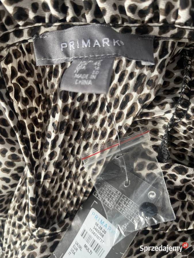 Primark sukienka modny wzór panterka cetki hit Spódnice i sukienki Choszczno sprzedam