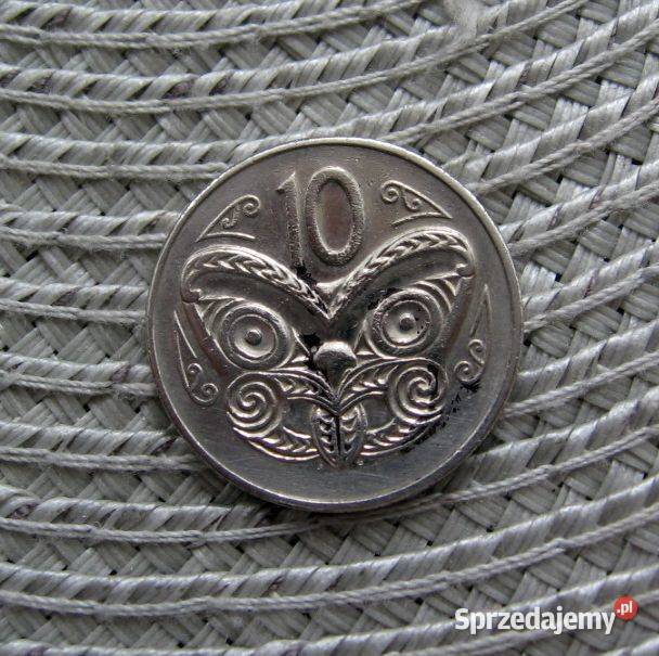 Nowa Zelandia 10 Centów 1978r Antyki, Sztuka, Kolekcje Kalisz