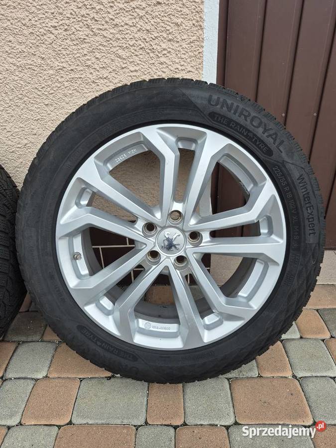 Sprzedam koła alu 18 z oponami zima IDEALNE do Opony i felgi Wojnicz