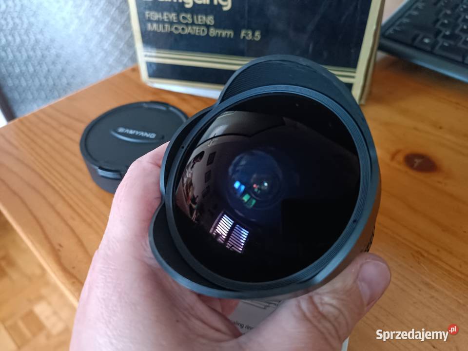 Obiektyw Samyang Nikon F 8mm F35 UMC Fisheye CS Fotografia i Optyka Libiąż