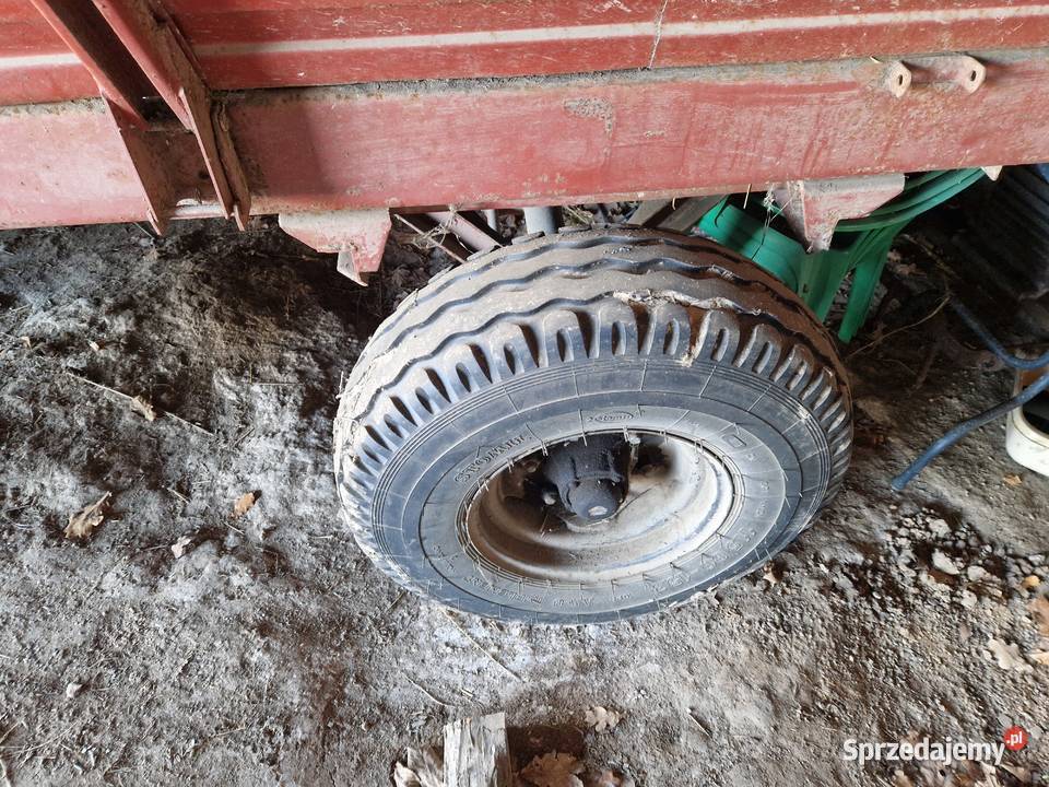 Przyczepa samozbierająca sprawna