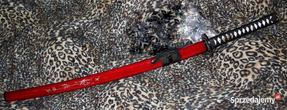 Miecz Samurajski Katana ostra pokrowiec Sokółka