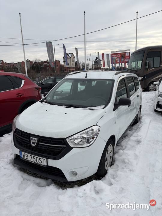 Dacia Lodgy 16 benzyna gaz 7osób nieuszkodzony Warszawa