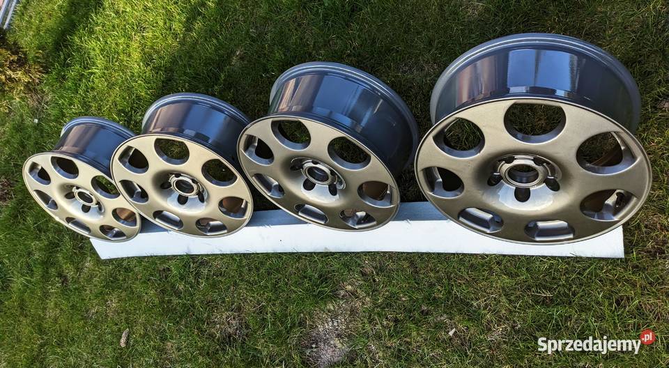 4x ORYGINALNE Felgi 16 5x112 Audi A4 B6 B7 A6 C5 Zambrów