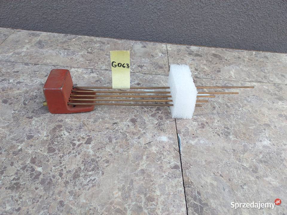 G063 Gong starego zegara kominkowego 5 pięć Tczew