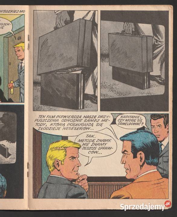 KAPITAN ŻBIK KRYPTONIM WALIZKA 1978 Łódź