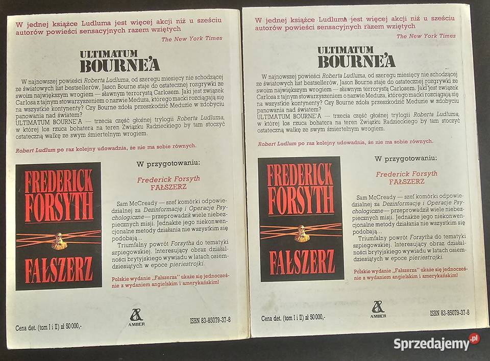 Robert LUDLUM zestaw książek 22 Katowice