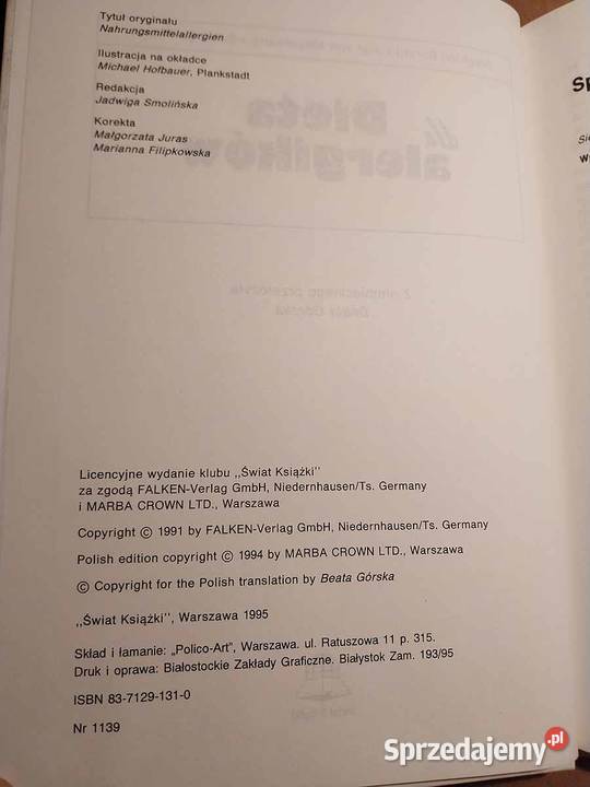 Dieta alergików łódzkie Łódź