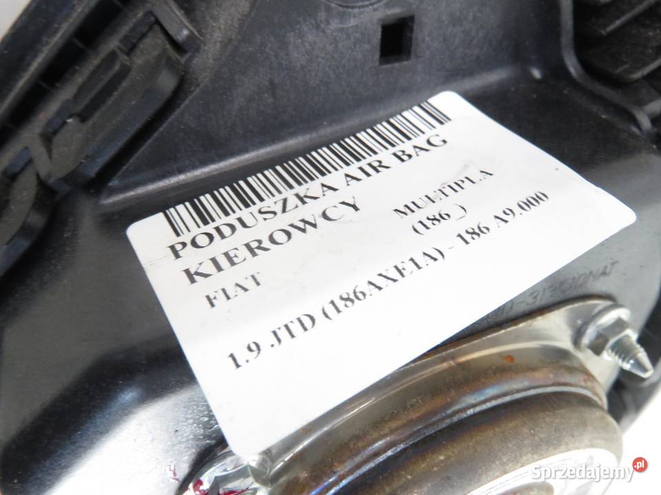 PODUSZKA KIEROWCY FIAT MULTIPLA 735428467 Części samochodowe