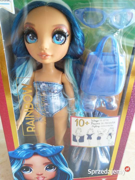 NAJTANIEJ Zestaw Lalka Rainbow High Swim Style śląskie Zabrze