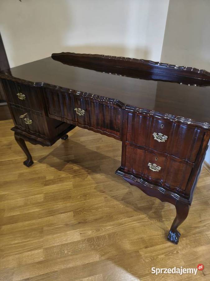 Kultowe piękne biurko w stylu hipendille Zaborów