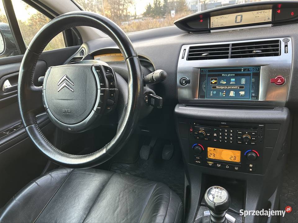 Citroen C4 VTR 20 hdi 140 produkcji 2006 wielofunkcyjna kierownica podlaskie Białystok