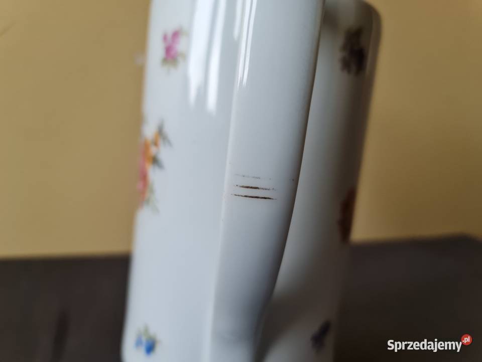 Stary dzbanek porcelanowy Porcelana i szkło Warszawa