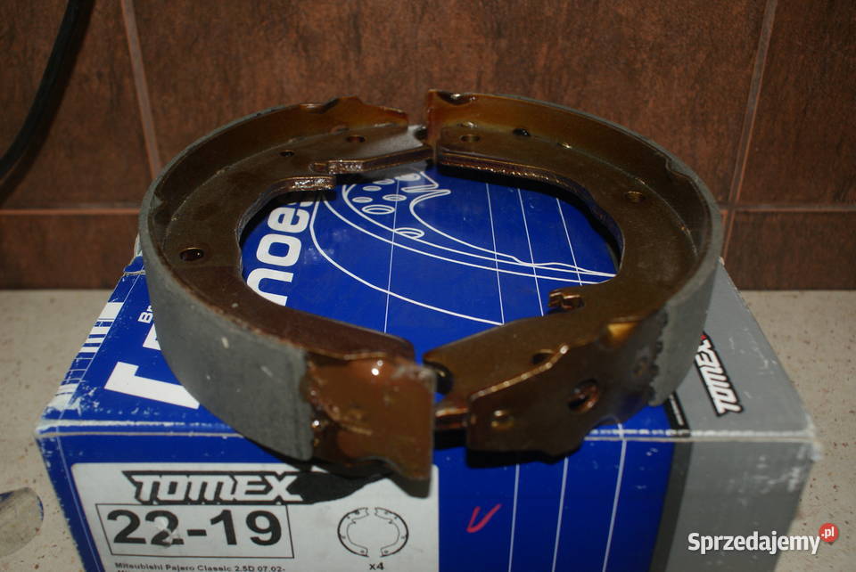 2219 TOMEX brakes SZCZĘKI HAMULC MITSUBISHI Białobrzegi