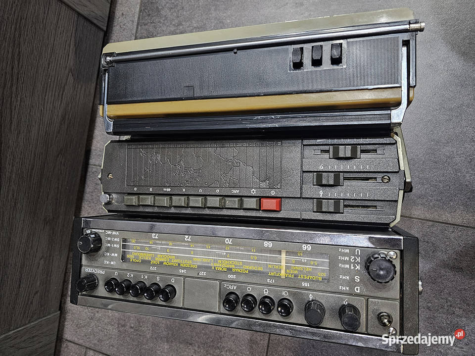 Radio Kolekcjonerskie komplet 3 lata 70 80 Tarnowiec