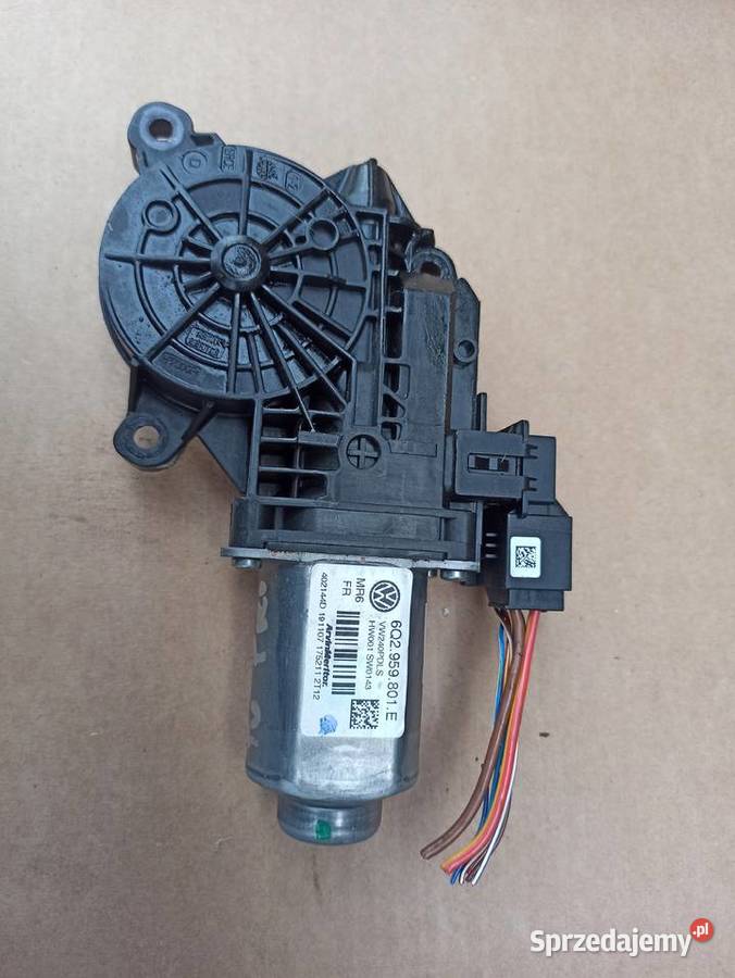 VW T5 Polo 9N3 silniczek szyby prawy przód wyposażenie elektryczne dolnośląskie Bolesławiec