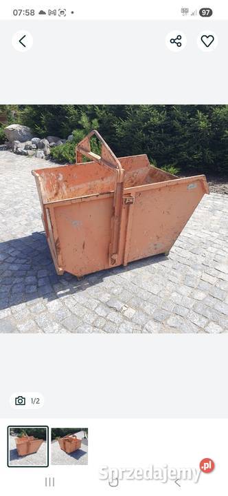 Sprzedam pojemnik samowyładowczy Ostrołęka