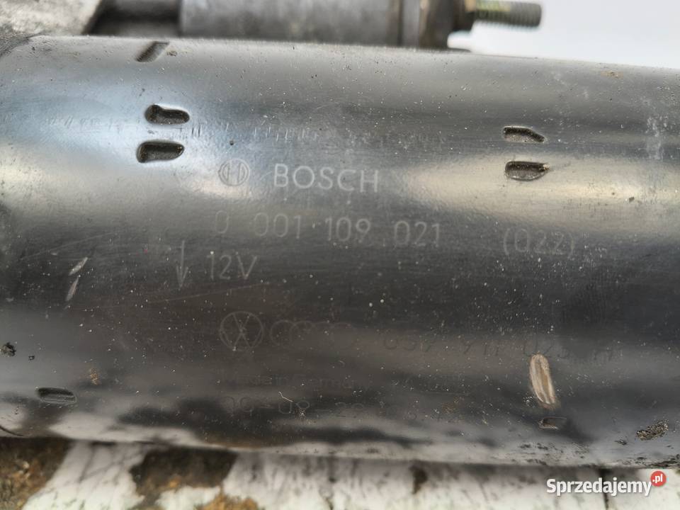 ROZRUSZNIK Audi A6 C5 25 TDI bosch 0001109021 osobowe Chełm