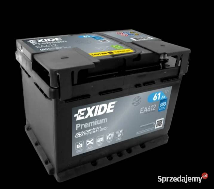 Akumulator Exide Premium 61Ah 600A Darmowy dowóz Lublin