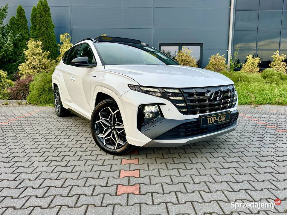 Hyundai TUSCON Nline AWD PLUGIN Panorama Kamery welurowa tapicerka Warka
