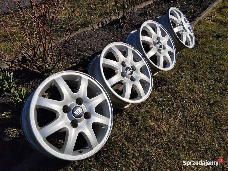 Felgi Kia 16 4x1143 6J ET43 komplet Hyundai Kamieniec sprzedam