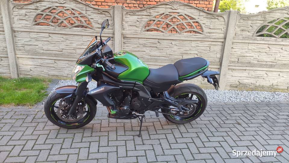 Kawasaki ER6N 2015 nieuszkodzony Motocykle, skutery, quady śląskie Koszęcin