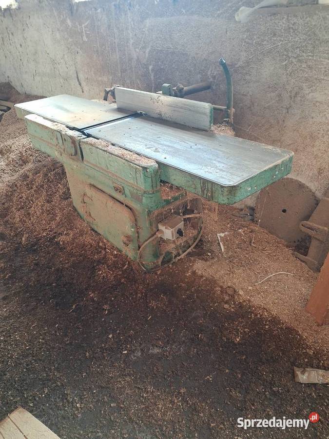 Strugarka heblarka wyrówniarka do drewna Różnowo