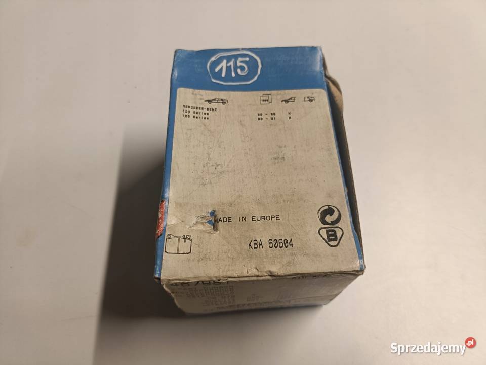 Mercedes W123 W126 TYLNE KLOCKI HAMULCOWE tył Janów