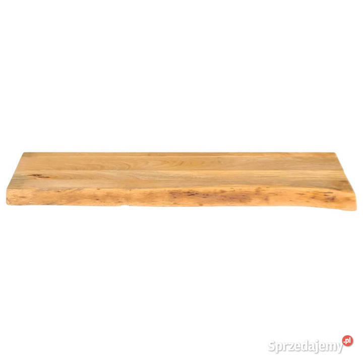 Blat stołu z naturalną krawędzią 70x20x25 drewno