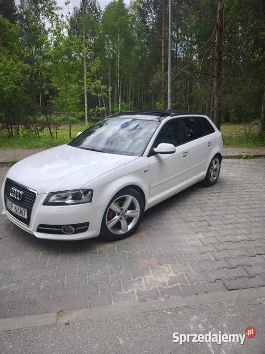 Audi A3 8p Sportback lift panorama xenon SLine 2000cm3 Opoczno sprzedam