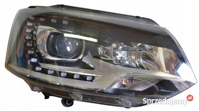 LAMPA PRAWA PRZÓD XENON LED VW VOLKSWAGEN T5 Nowy Tomyśl