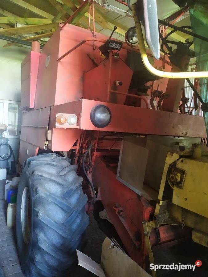 Kombajn zbożowy BIZON Z 056 Super Wózek do header'a Kombajny lubelskie Turobin