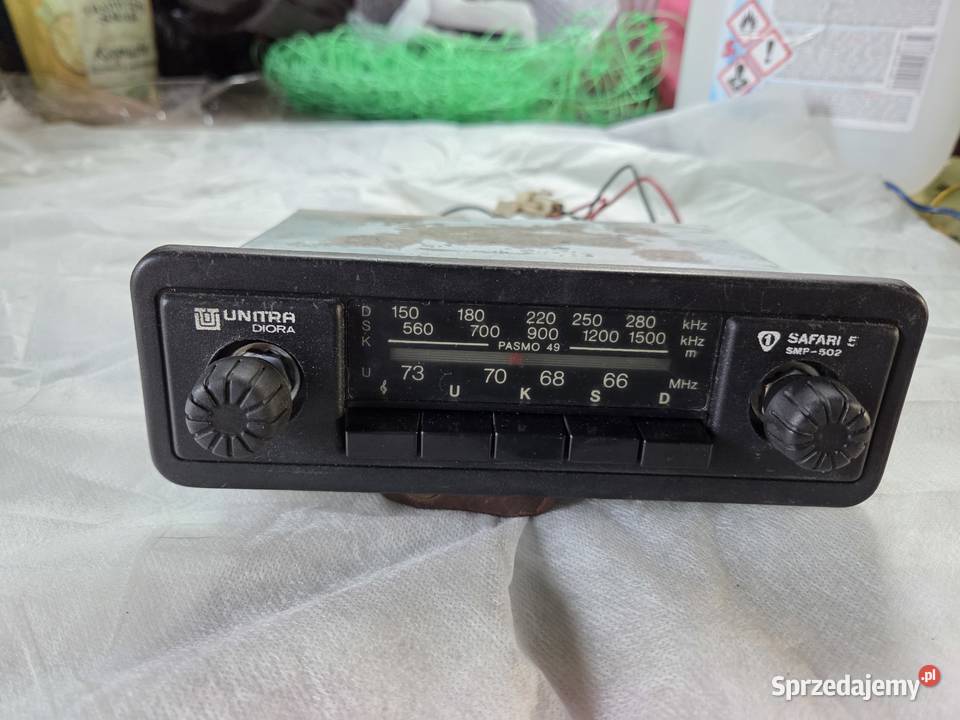 Radio safari 5 polonez fiat 125p fiat126p Iława
