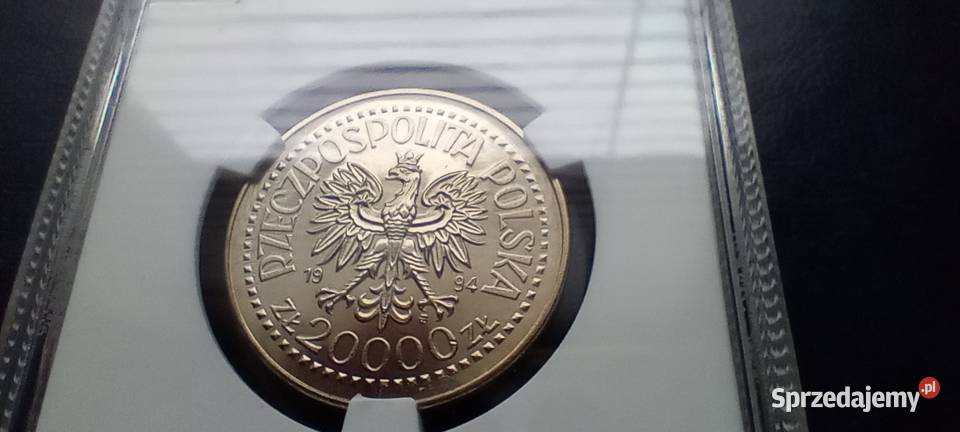 Stare monety 20 000 złotych 1994 Zygmunt I Stary podkarpackie