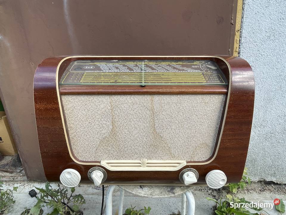 DUX V316 stare szwedzkie radio lampowe Pruszcz Gdański